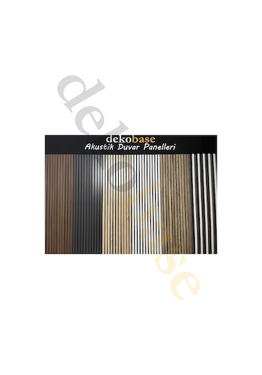 Ceviz 10 Adet 40x40cm Yeni Nesil Akustik Ahşap Duvar Paneli