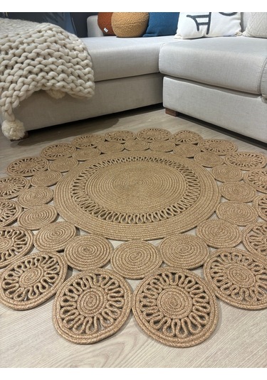 Marguerite Trikot Papatya Model Kilim Bej