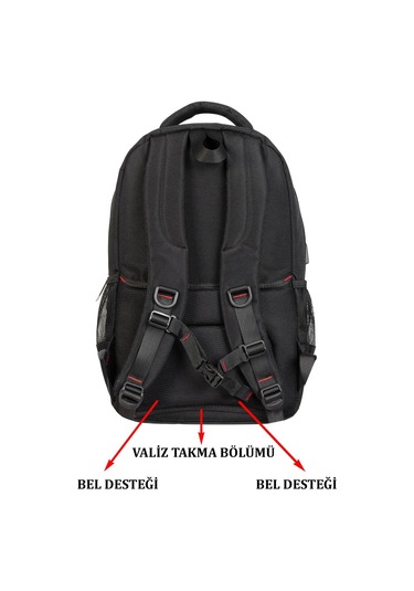 Laptop Sırt Çantası 15.6 İnç Tablet Usb Bölmeli 8683255013289