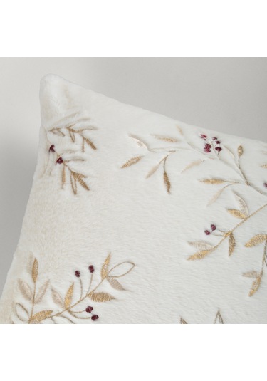 Linens Kokina 45x45 Cm Kırlent Kılıfı Ekru Ekru