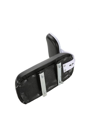 Geeroyoo Pu Deri Bisiklet Arka Koltuk Çocuklar İçin Güvenli Ve Rahat Yolculuk Siyah