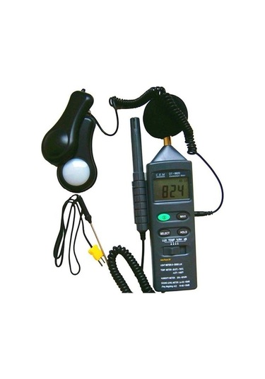 Cem Dt-8820 Çok Fonksiyonlu Sıcaklık Nem Işık + Ses Ölçer