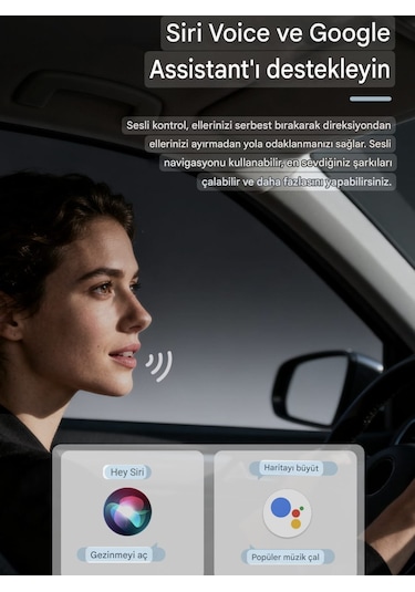 Xuda Carplay Android+ios Apple İphone Uyumlu Bluetooth+wifi Otomatik Tak Ve Çalıştır  Carplay Minik Yeni Nesil Basit Kurulum Diğer  --