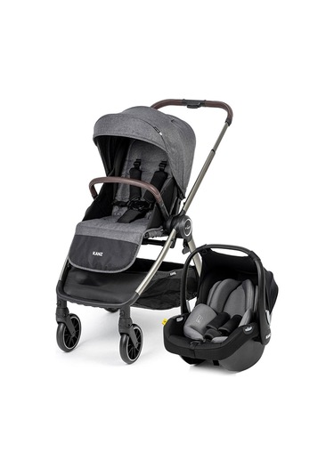 Kanz V-go 2 Travel Sistem Bebek Arabası Gri