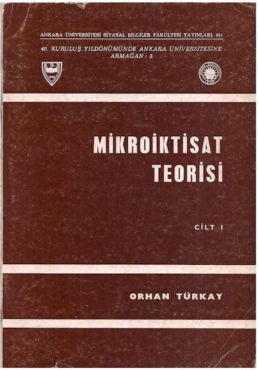 Mikroiktisat Teorisi Cilt 1 Orhan Türkay