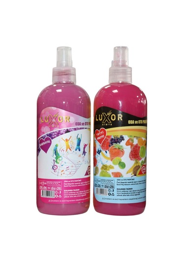 Luxor Kimya Karnaval ve Tutti Frutti Ev Oto Kokusu 2x400 ML