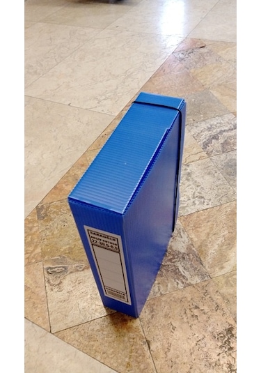 Saraoğlu Arşiv ve Proje Kutusu 22 x 31 x 7 CM Mavi 50 Adet