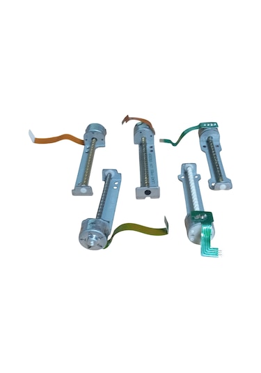 5 Adet Farklı Boyutlarda Flex Kablolu Dc 5-6v Bipolar Step Motor