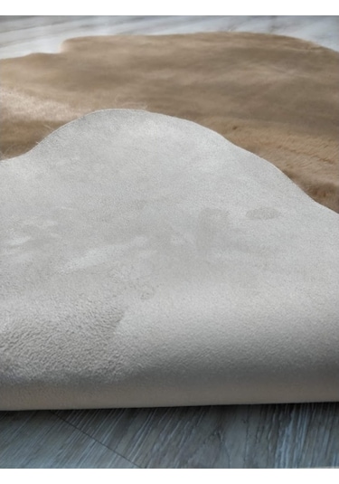 Mucize Tavşan Süet Taban Gtcamel Post Halı 80 x 150 Cm
