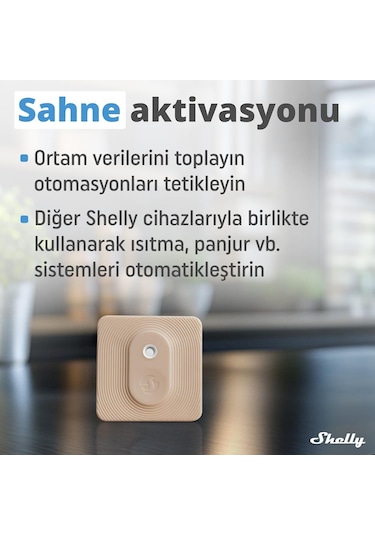 Shelly BLU H&T Bluetooth Sıcaklık ve Nem Sensörü