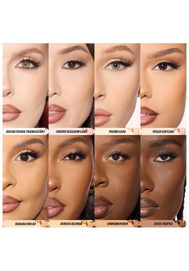 Huda Beauty Easy Bake Pressed Powder - Kompakt Pudra Peach Cupcake Diğer