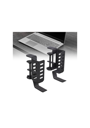 Suntek Masa Yanı Depolama Rafı Sağlam Masaüstü Siyah