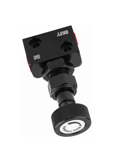 Yaozixa Profesyonel Motorspor Fren Oran Valfi - Evrensel Uyumlu, 150-1200psı, Sürüş Kontrolünü Artırır, Siyah Drift, Rally, Yarış Araçları İçin