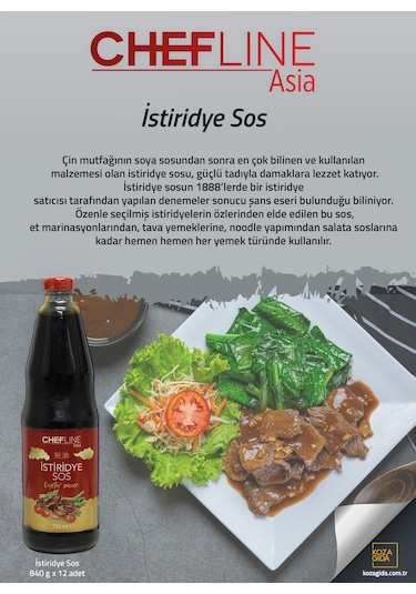 Chefline Asia İstiridye Sos 750 ML