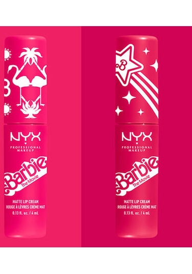 NYX Professional Makeup Barbie Smooth Whip Mat Ruj 02 Perfect Day Pink