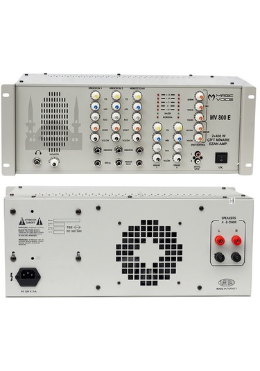 Magicvoice Mv-800e Efektli 2x400 Watt Ezan Küp Anfi