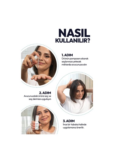 Anneler Için Onarıcı Ve Güçlendirici Saç Bakım Serumu