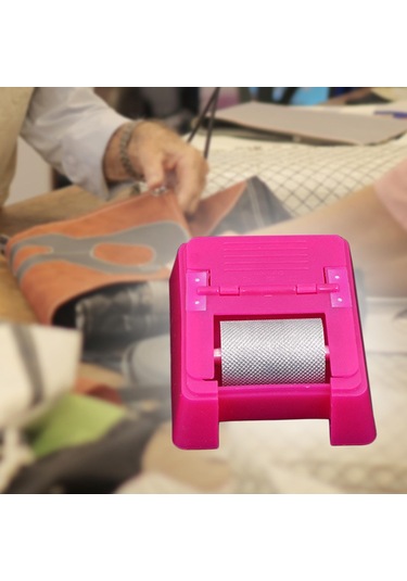 Dolıty Yağ Kenar Kutusu Saraciye Aracı Deri Retiküle-rulo Pembe