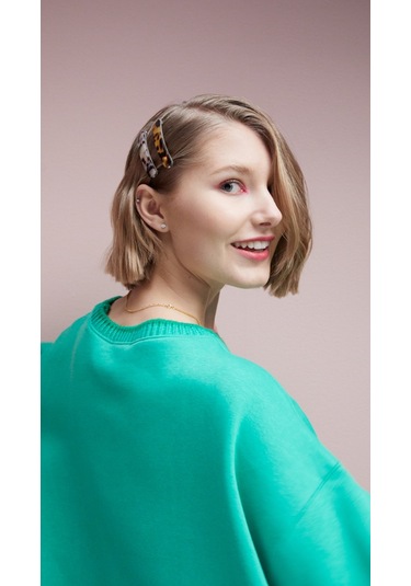 Barrette Havana Mama Saç Önü Tokası Çok  Renkli