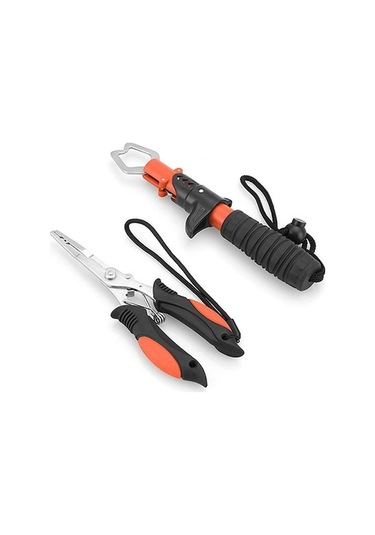 Fastbuy Paslanmaz Çelik Balık Tutucu Kesici Kavrama Pensesi N11.5994 - Yüksek Kalite Balıkçılık Ekipmanı