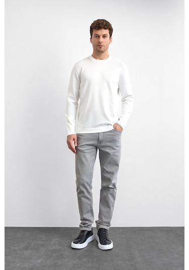 Back & Bond Erkek Triko B35w40043 117 Ekru Ekru