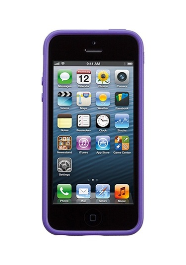 Speck Apple Uyumlu iPhone 4s/4 İle Pixelskin Hd Silikon Kılıf Mor Mor