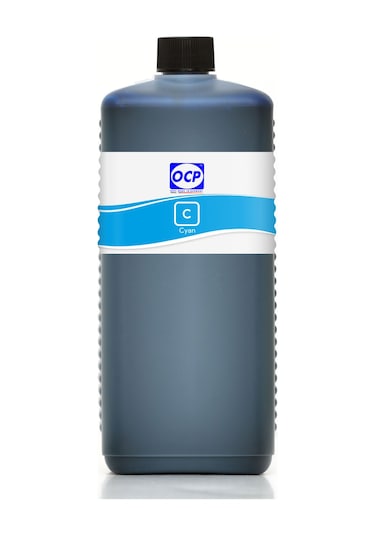OCP Lexmark Z517 Uyumlu Yazıcı Mürekkebi 1000ml C Cyan Mavi Dye