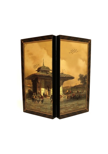 Yenigün Üsküdar Üçüncü Ahmet Çeşmesi Resimli Tavla