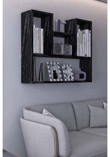 Lale Kitaplık Mutfak Banyo Salon Genç Odası Duvar Rafı