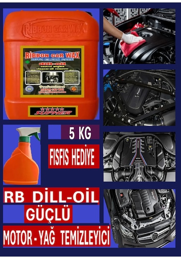 Rb Dil Oill Etkin Motor - Yağ Temizleyici 5 Kg