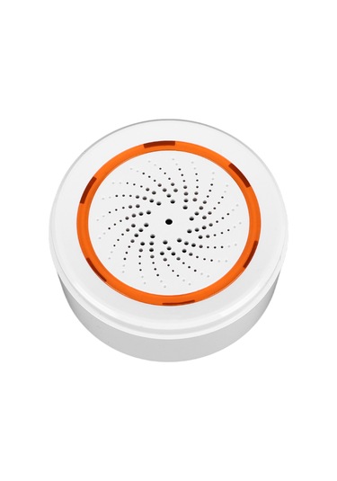 Akıllı İç Mekan Ses Ve Işık Alarmı Usb Pil Çift Güç Kaynağı Ofisler Mağazalar Evler İçin Akıllı Alarm