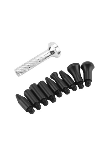 Geeroyoo Metal Ve Plastik Gövde Değiştirilebilir Uçlu Çukur Tamir Aleti - Araba, Buzdolabı, Çamaşır Makinesi İçin Hafif Ve Dayanıklı