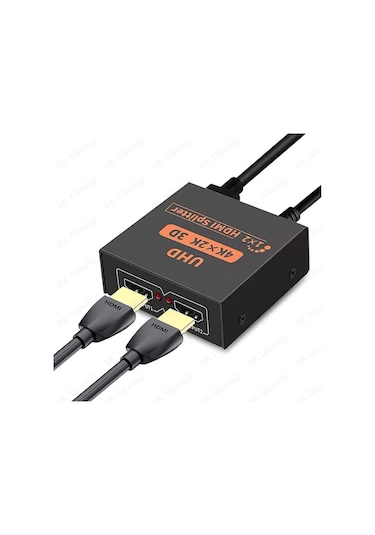 Hdmı Çoklayıcı 1 Giriş 2 Çıkış Uhd 4Kx2K 3D Hdmı Splitter
