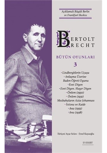 Bertolt Brecht Bütün Oyunları 3 Karton Kapak / Bertolt Brecht