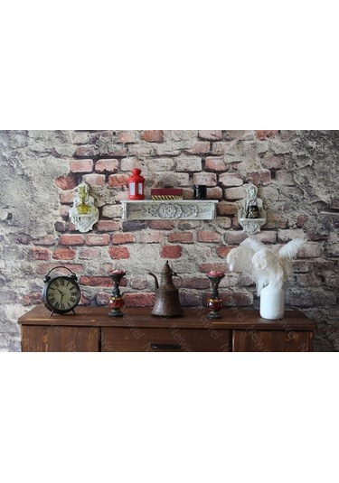 Neiwel Vintage Duen Eskitme Beyaz Raf