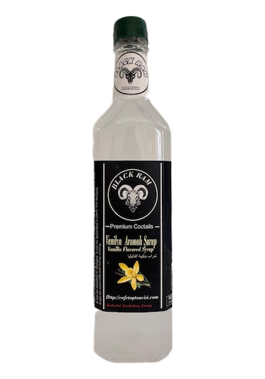 Black Ram Vanilya Aromalı Kokteyl Şurubu 1 L