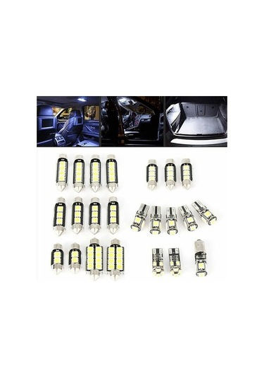 Ulzyvf Ve Tavan Süper Seti Reedark Ra Plaka Pazly Parlak Aksesuar Led Lambaları Kapı İçin Iç Harita Canbus Aydınlatma Araç 23 - Qj