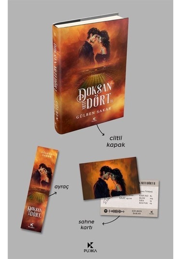 Doksan Artı Dört 2 Ciltli / Gülben Sakar