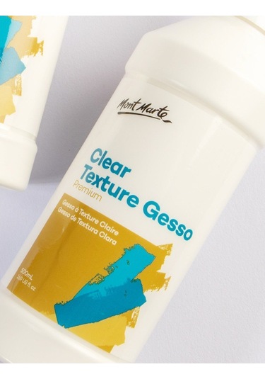 Mm Clear Texture Gesso Şeffaf Dokulu Premium 500ml