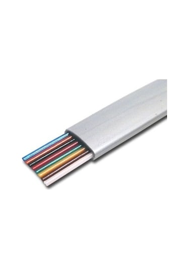 HqSpeed 8'li Hat Köken Flat Kablo (100 MT)