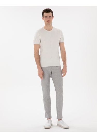 Pierre Cardin Erkek Ekru Kazak /triko 50307401-vr019 Ekru