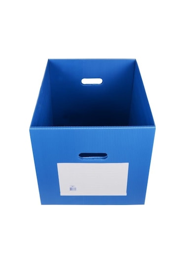 Temel Arşiv Kolisi 5'li Klasör Kapasiteli Mavi 10 Adet