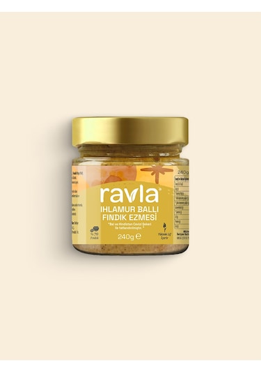 Ravla Ihlamur Ballı Fındık Ezmesi - 240g