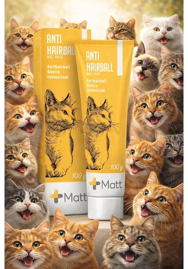 Matt Matt Malt Antihairball Cat Paste