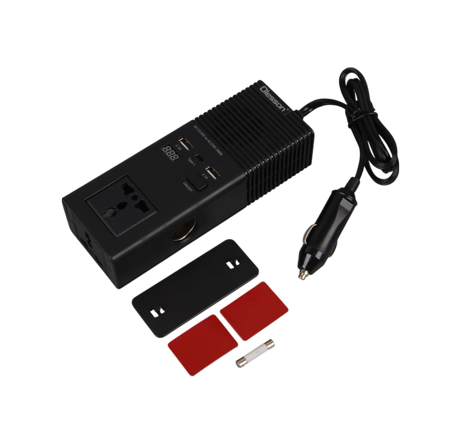 Olesson 1665 Dc 12-24v 200w Oto Araç Power İnverter