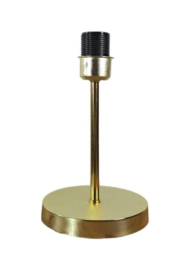 Metal Gövdeli Abajur Ayağı Gold