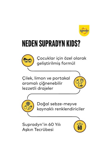 Supradyn Kids Multivitamin 60 Tablet