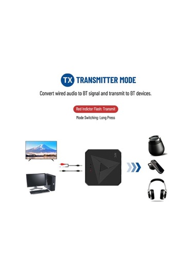 Novahub Araba Ve Ev İçin 2'li Bluetooth 5.0 & Nfc Ses Sistemi Alıcı Verici Siyah, 6x6x2 Cm