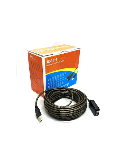 10 Metre Usb Uzatma Kablosu 10m Extension Cable Güçlendirilmiş Us