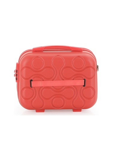 Mçs Polipropilen 3lü Valiz Seti Büyük & Kabin & Makyaj V376 S23sy1000053-set 00022 Mercan